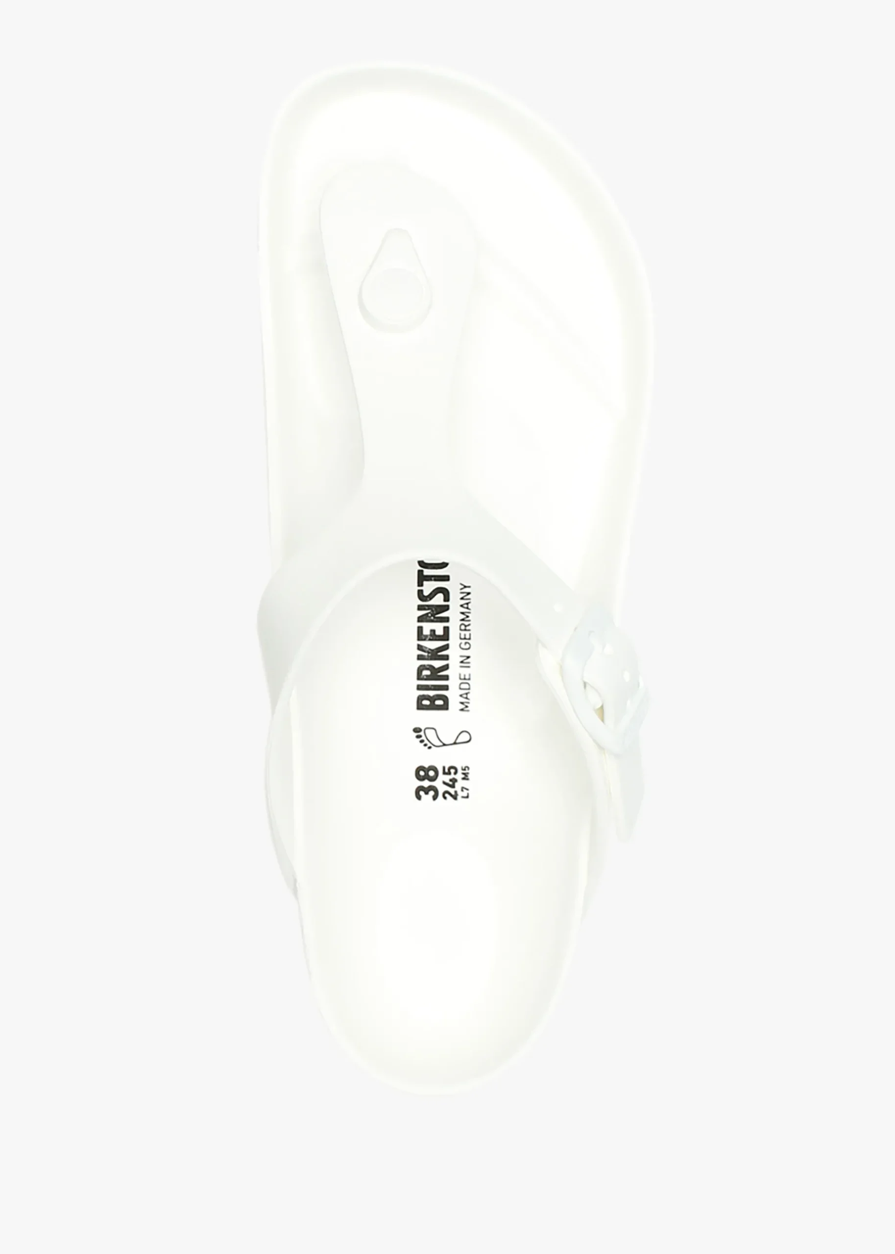 Gizeh EVA White Sandals