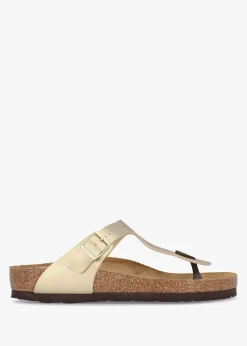 Gizeh Gold Birko-Flor Sandals