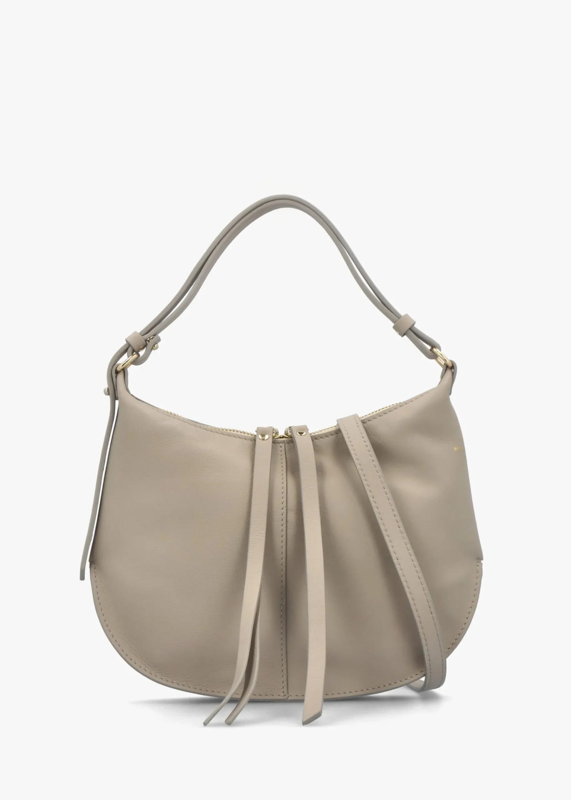Granite Leather Shoulder Bag