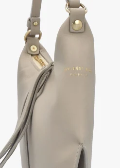 Granite Leather Shoulder Bag