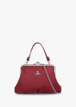 Granny Frame Red Purse