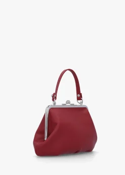 Granny Frame Red Purse