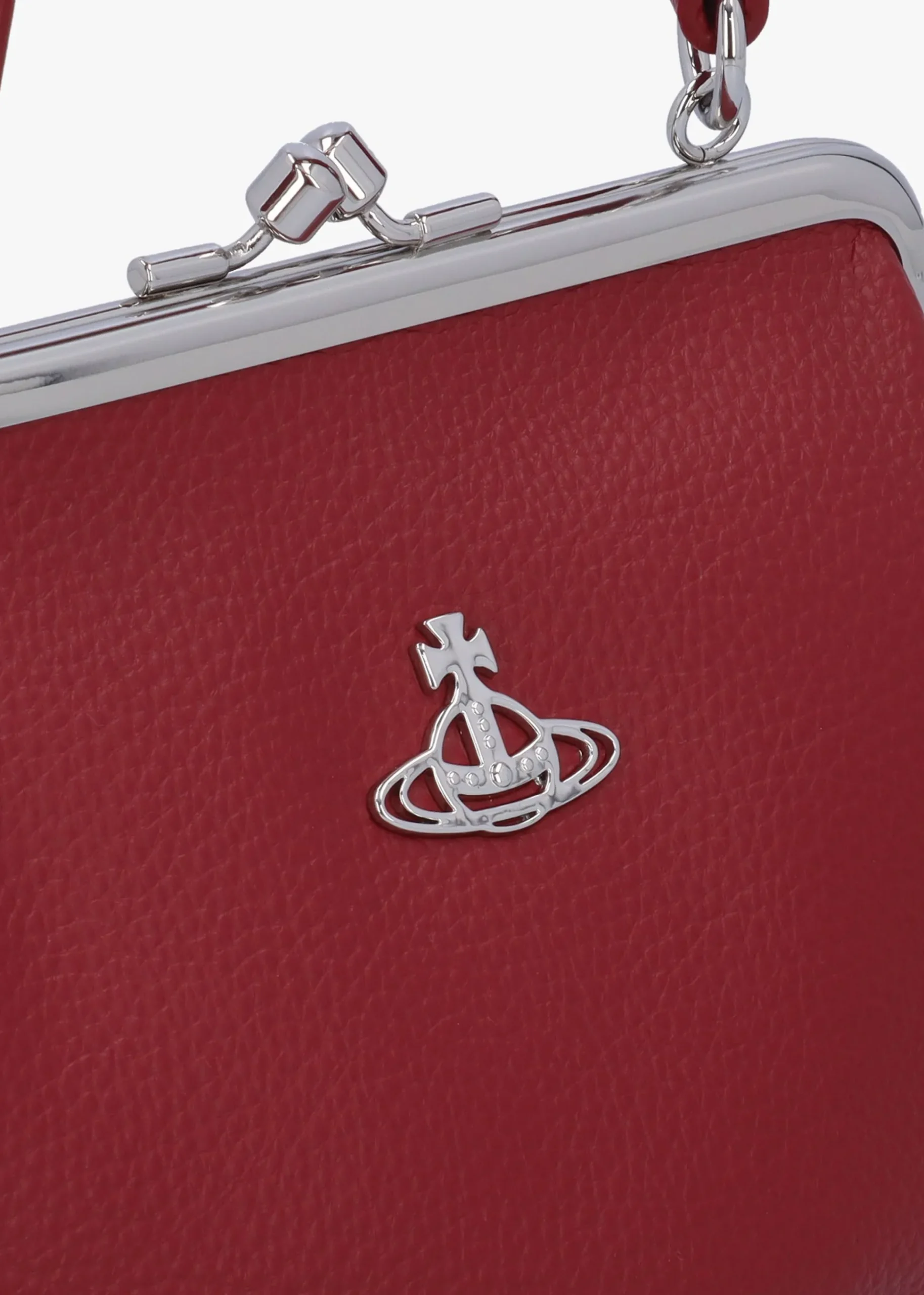 Granny Frame Red Purse
