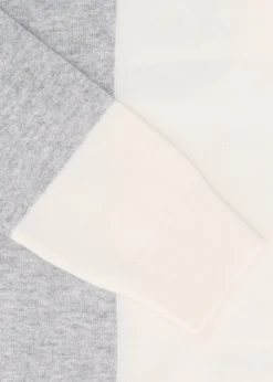 Grey Wool Mix Roll Neck Knitted Jumper