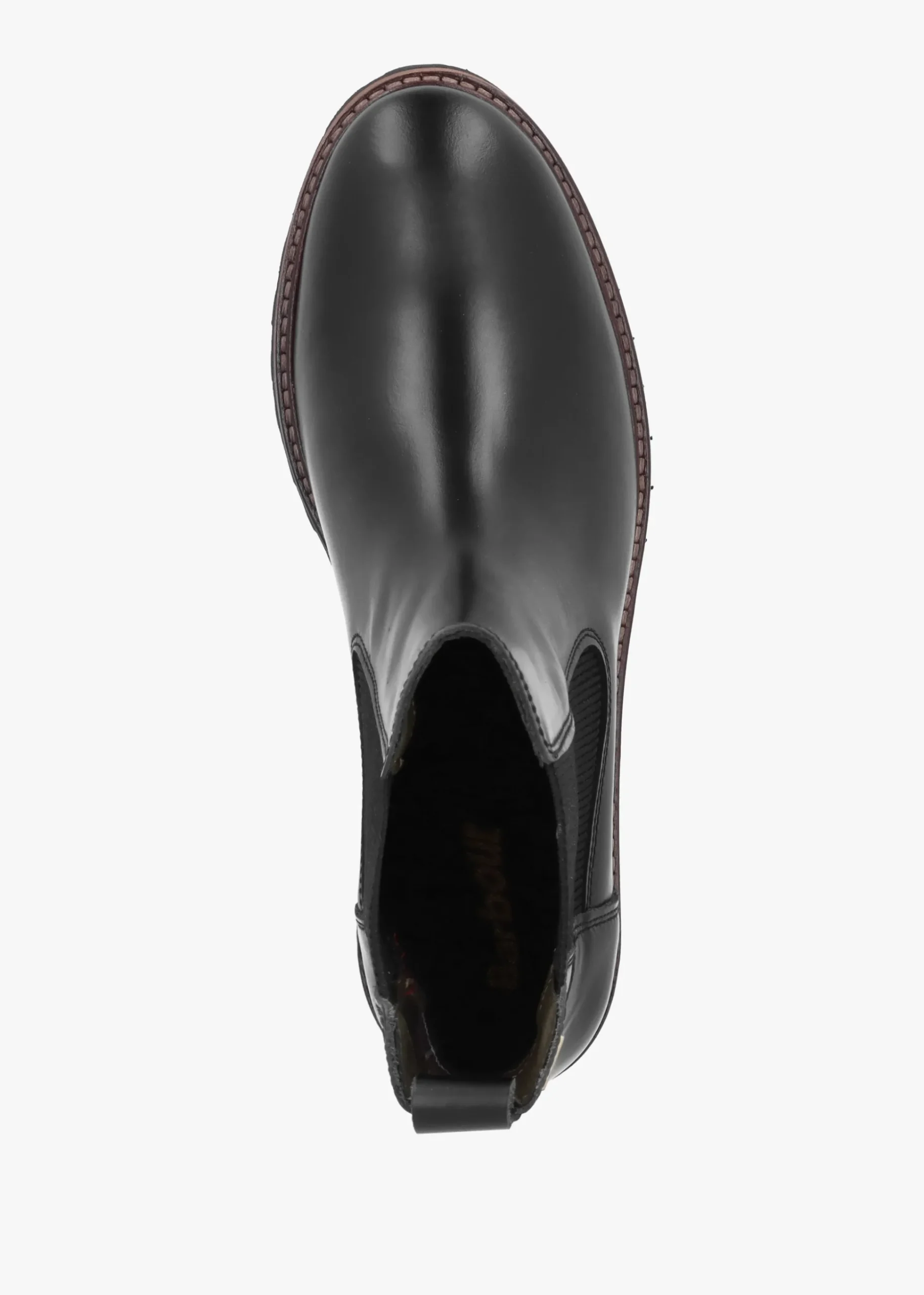 Harmby Black Leather Chelsea Boots