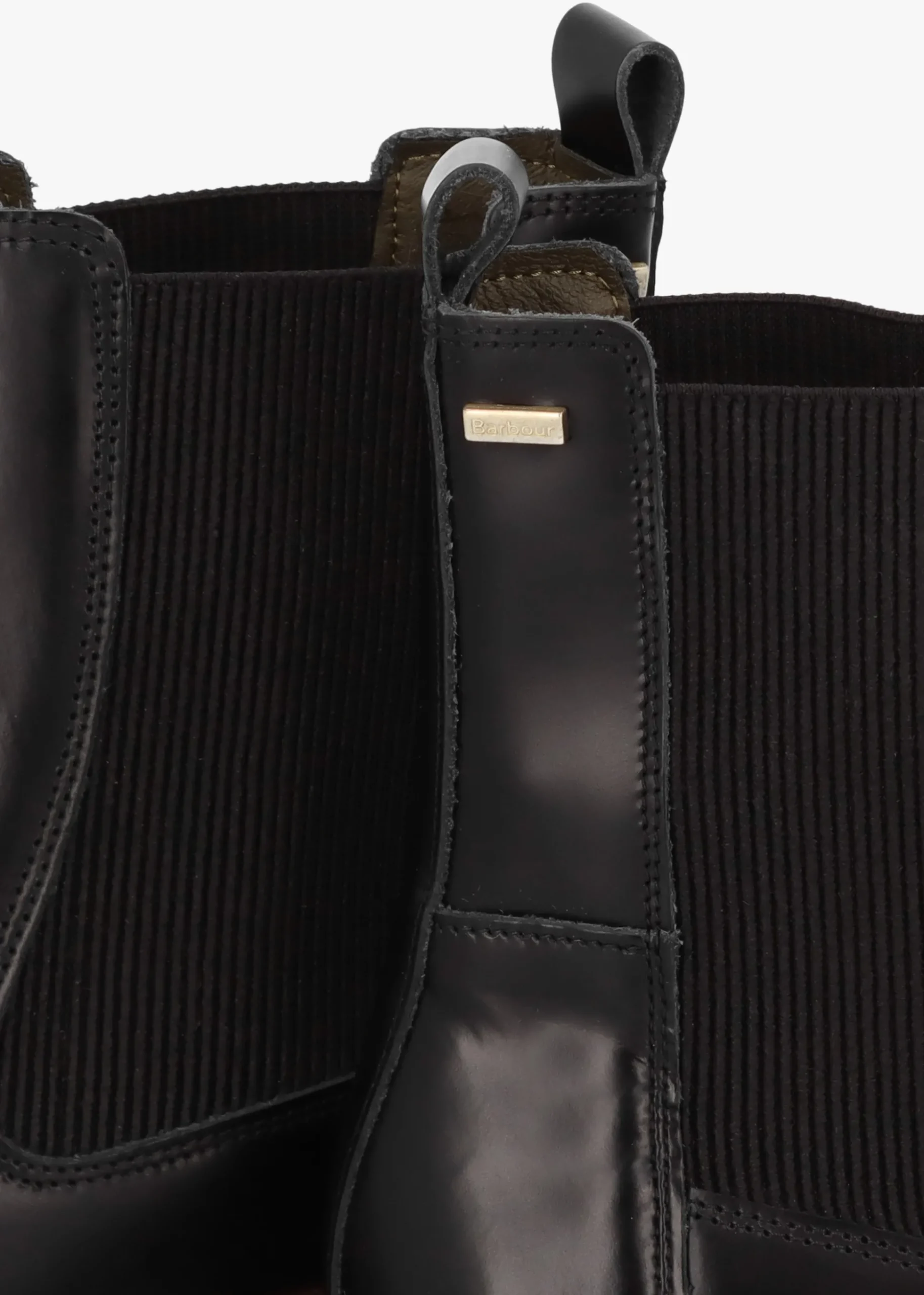 Harmby Black Leather Chelsea Boots