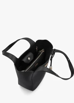 Helina Black Tote Bag