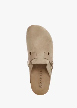 Iclog Rope Beige Suede Clogs