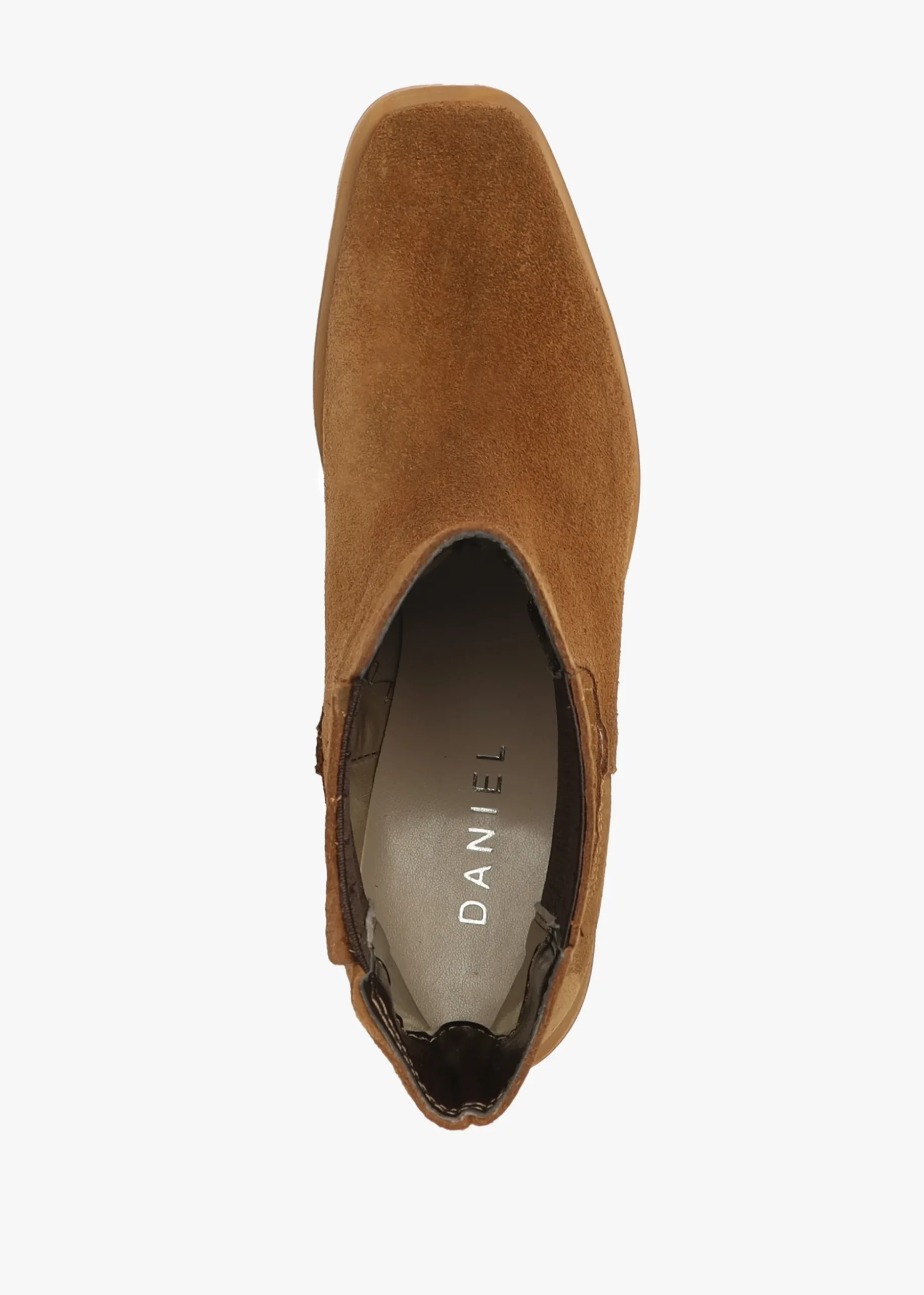 Indie Tan Suede Western Chelsea Boots