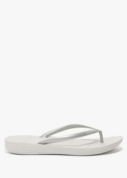 Iqushion Silver Ergonomic Flip Flops