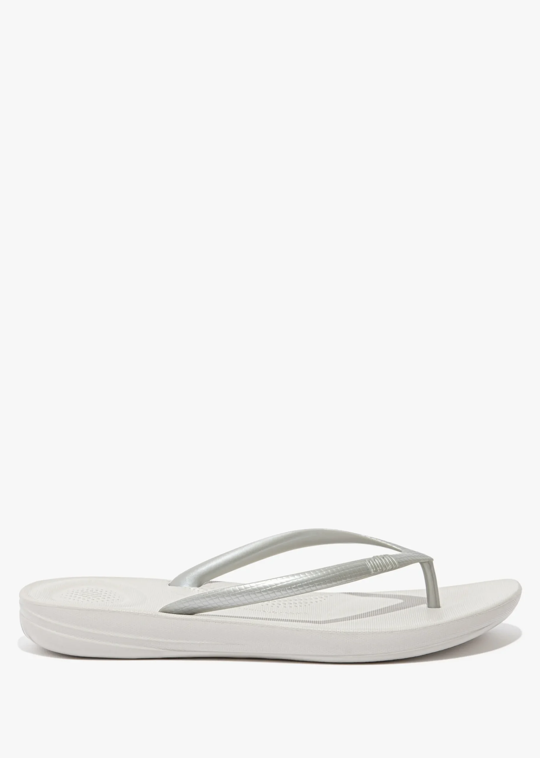 Iqushion Silver Ergonomic Flip Flops