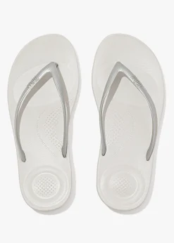 Iqushion Silver Ergonomic Flip Flops