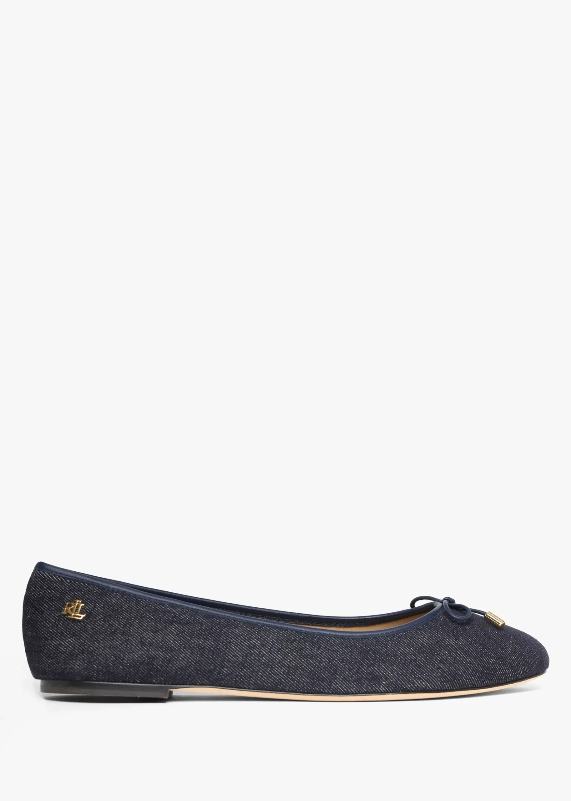 Jayna Blue Denim Ballet Pumps