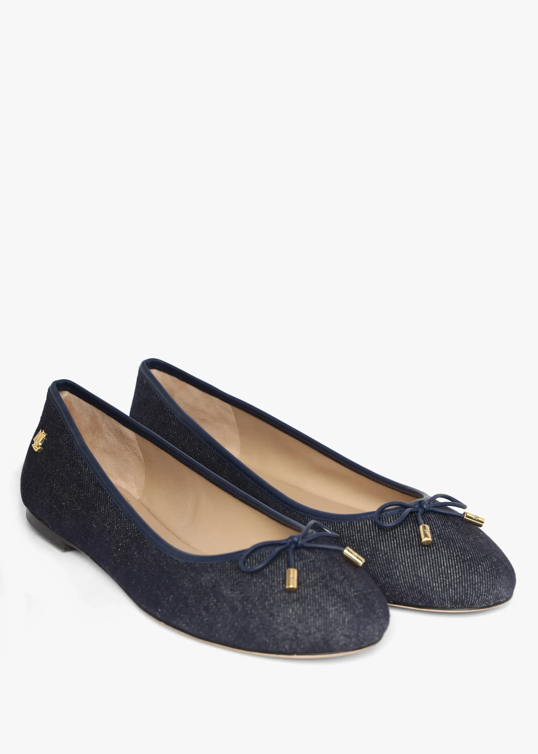 Jayna Blue Denim Ballet Pumps