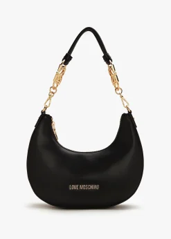 Jewel Nero Baguette Shoulder Bag