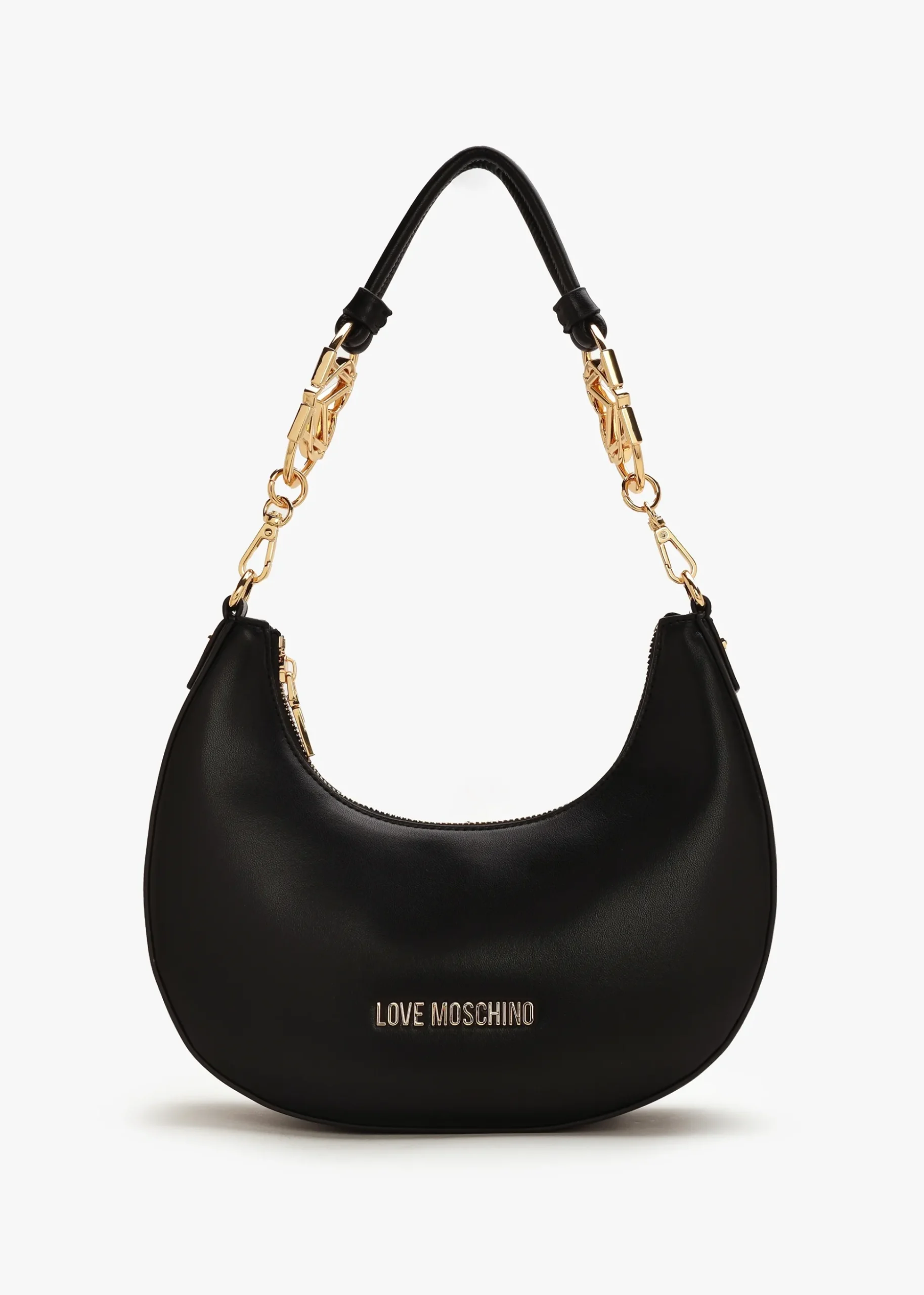 Jewel Nero Baguette Shoulder Bag