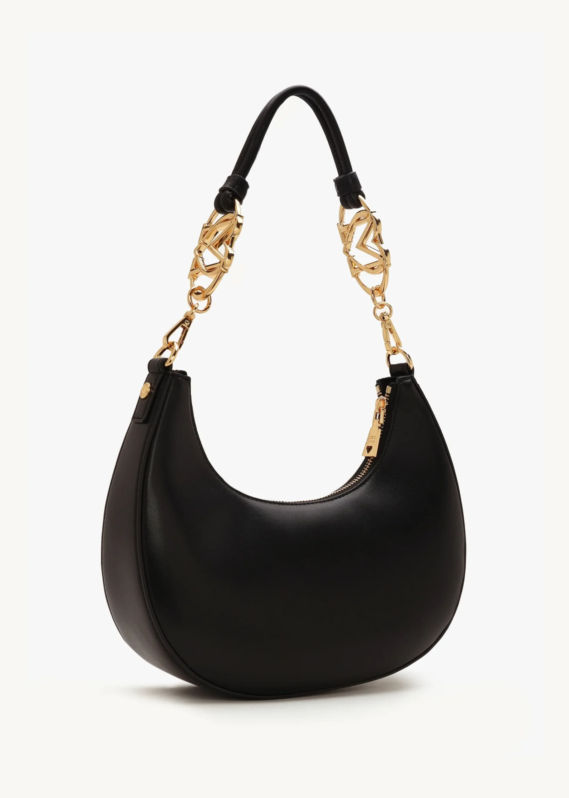 Jewel Nero Baguette Shoulder Bag