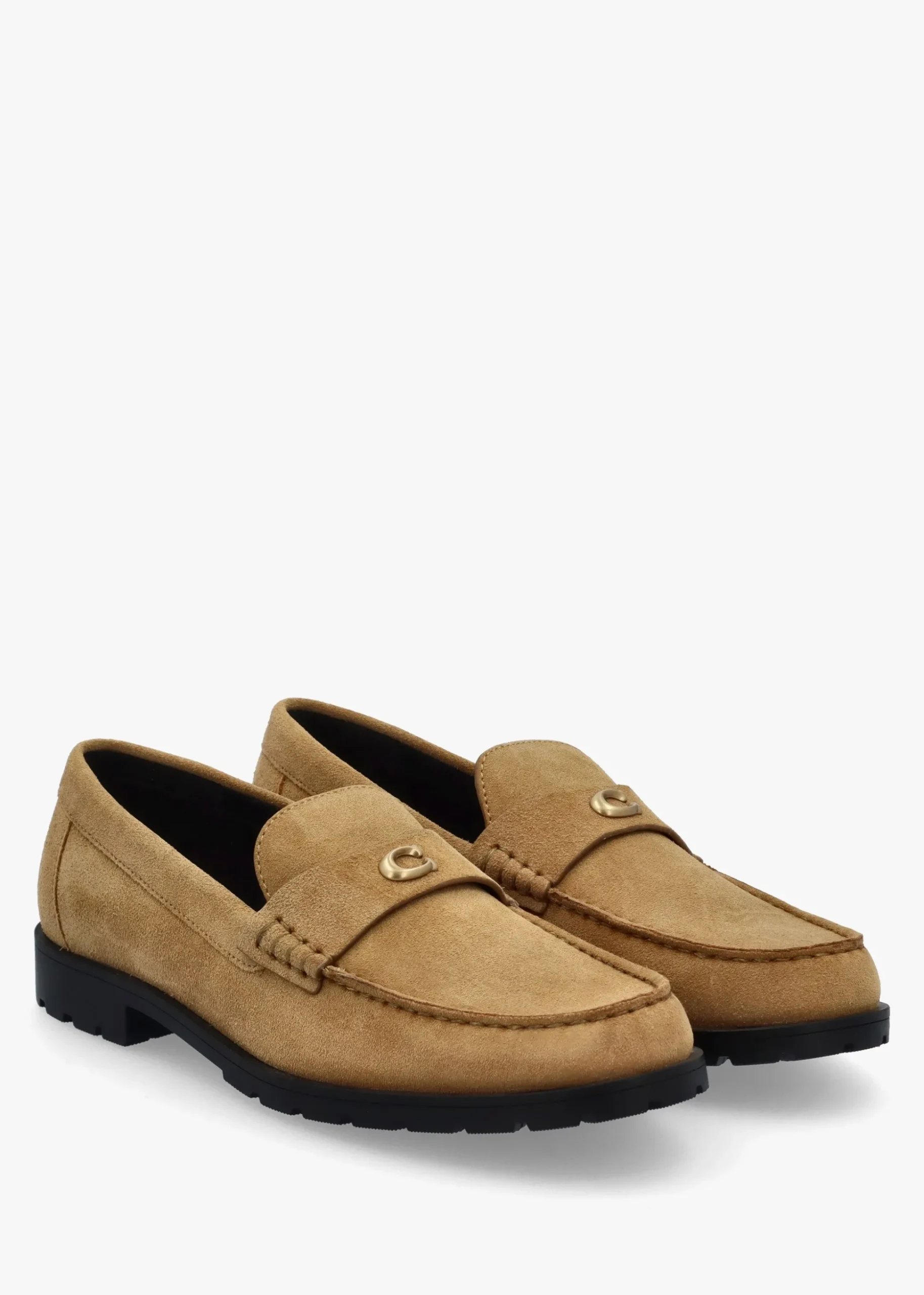 Jocelyn Lion Suede Loafers