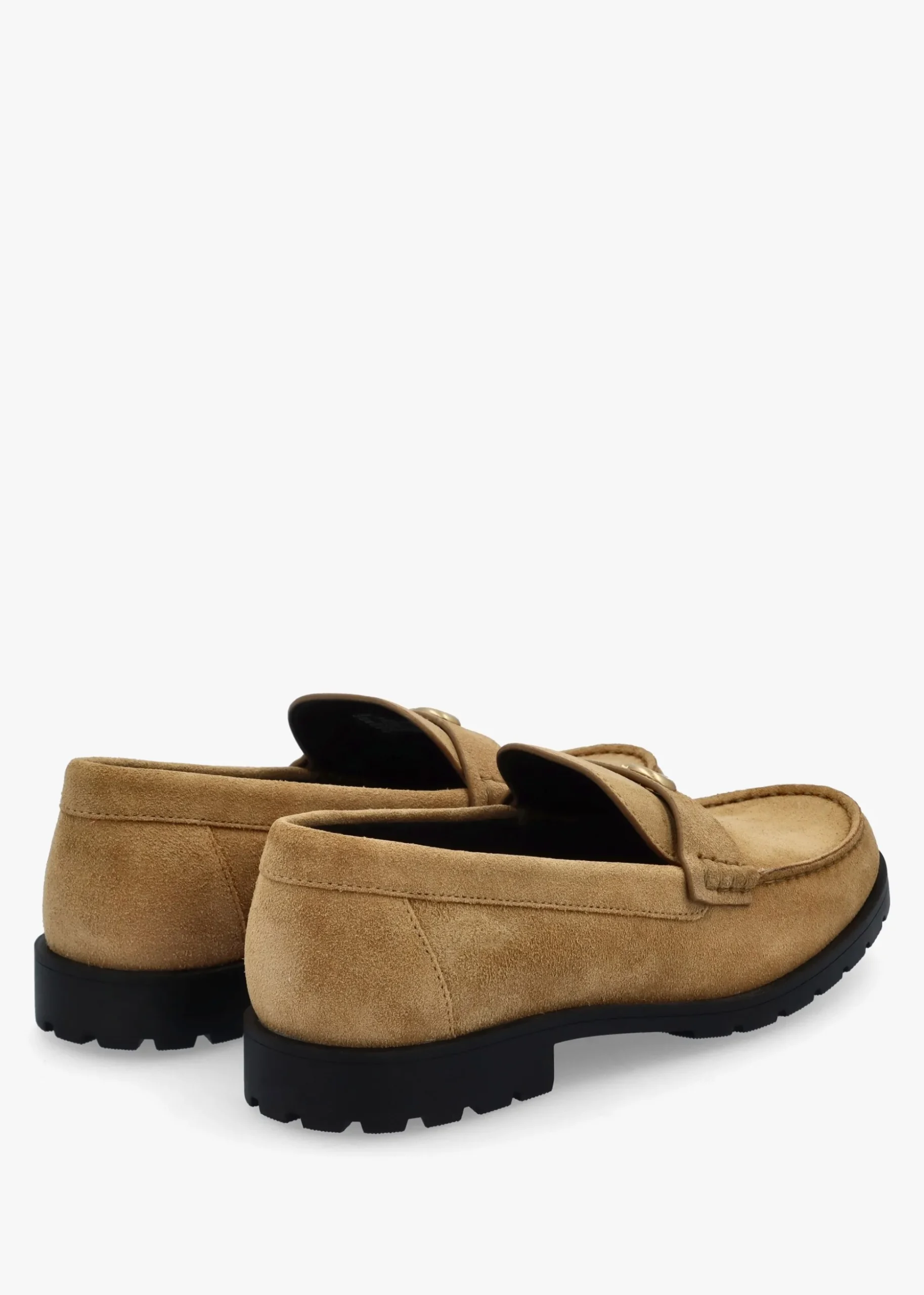 Jocelyn Lion Suede Loafers