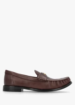 Jolene Maple Leather Loafers