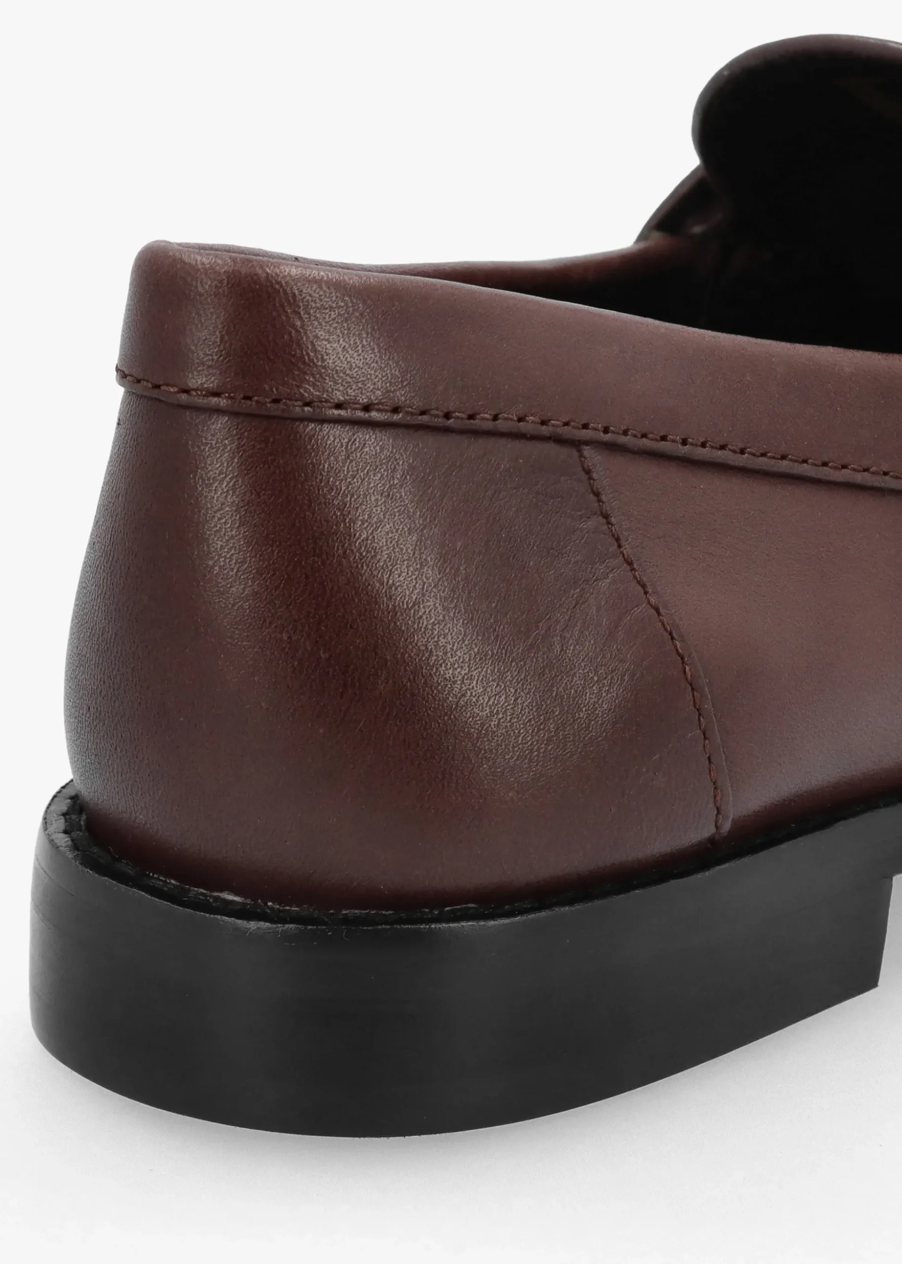 Jolene Maple Leather Loafers