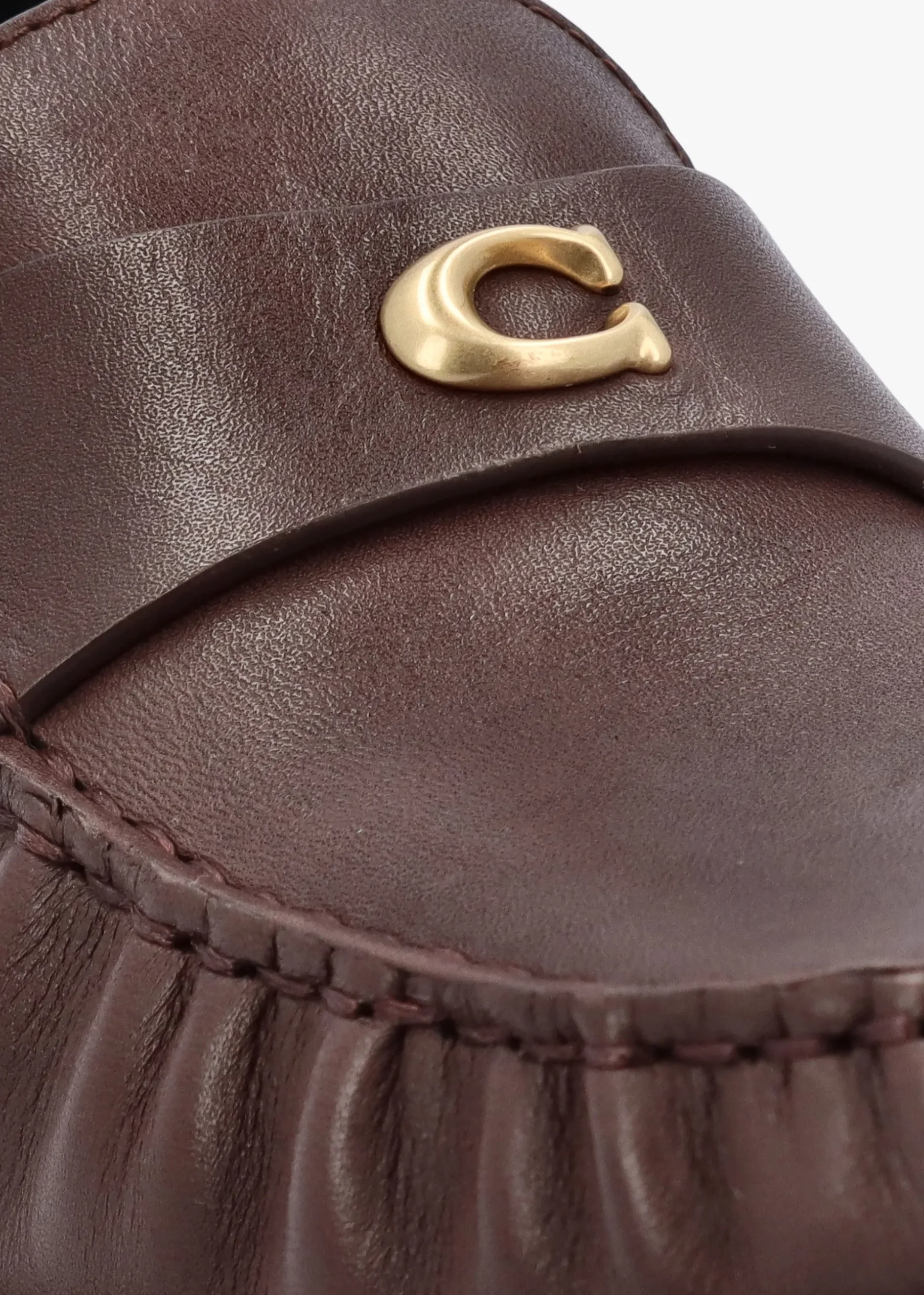 Jolene Maple Leather Loafers