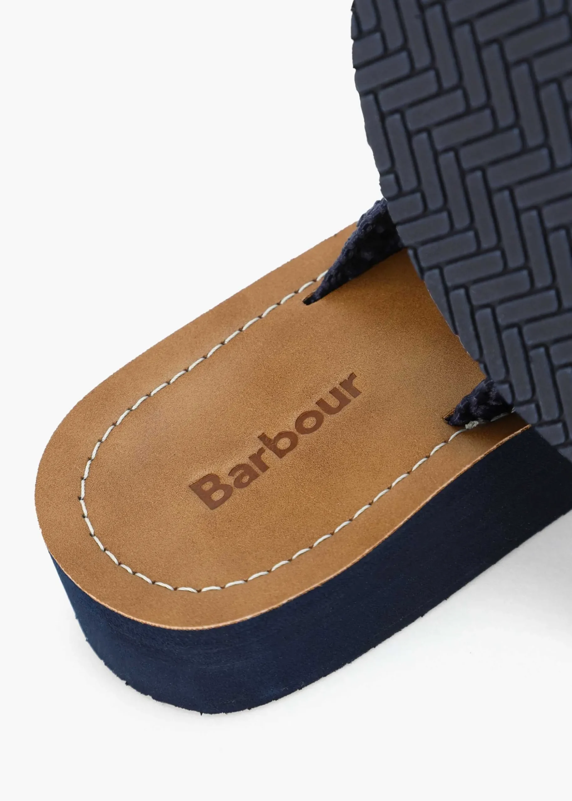 Kelburn Navy Toe Post Flip Flops