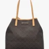 Lady Moro Natural Repeat Logo Shopper Bag