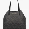 Lady Nero Multi Repeat Logo Shopper Bag