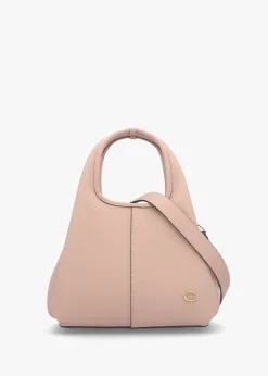 Lana 23 Cream Nude Leather Shoulder Bag
