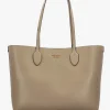Large Bleecker Timeless Taupe Leather Tote Bag