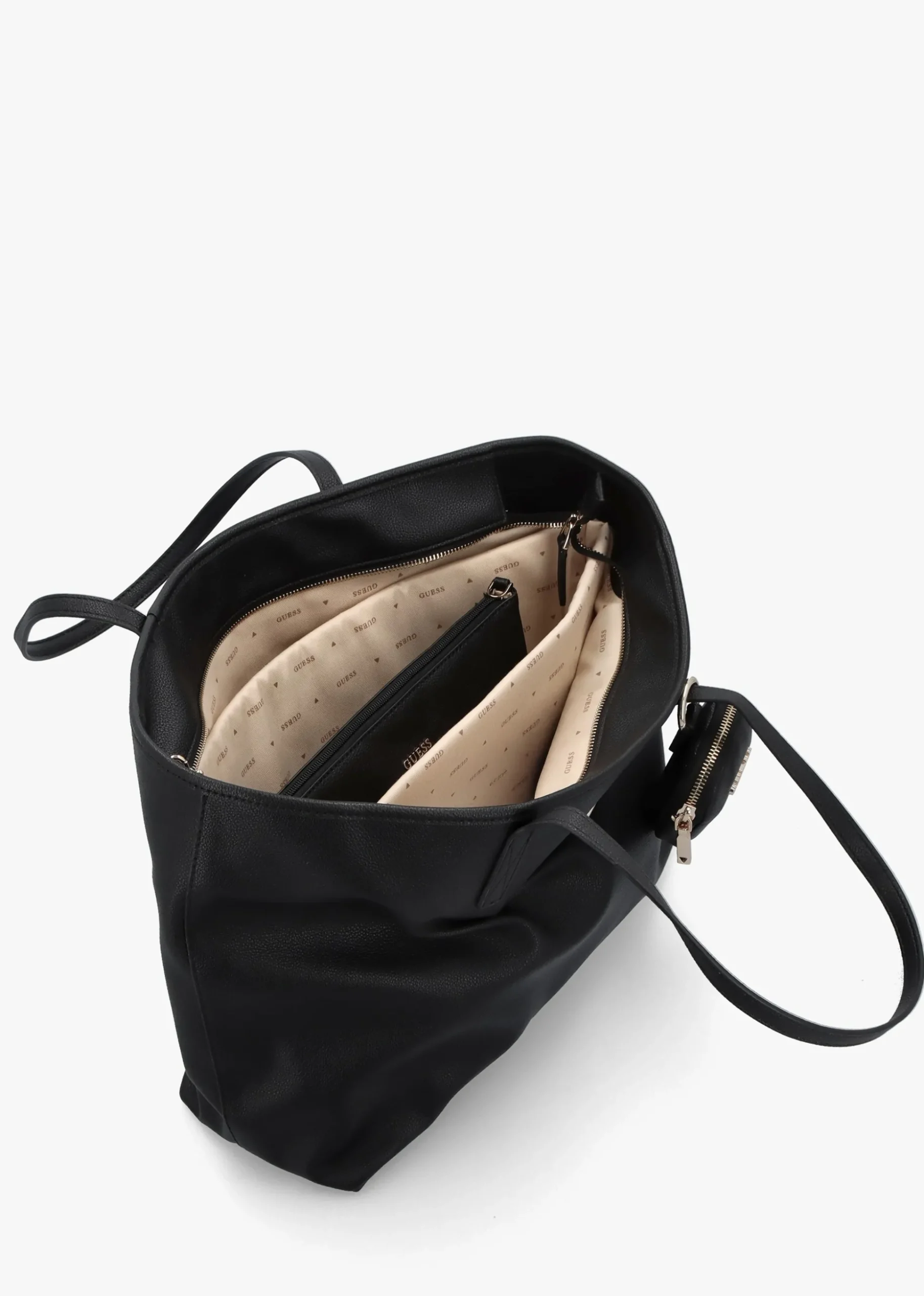 Large Power Play II Black Tech Tote Bag