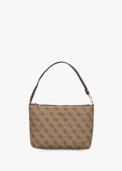 Large Power Play Latte Logo Tech Tote Bag
