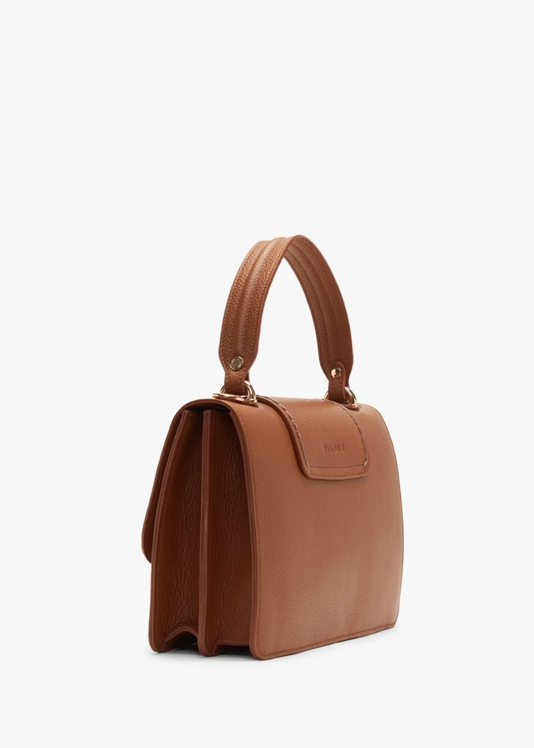 Linda California Caramello Leather Shoulder Bag