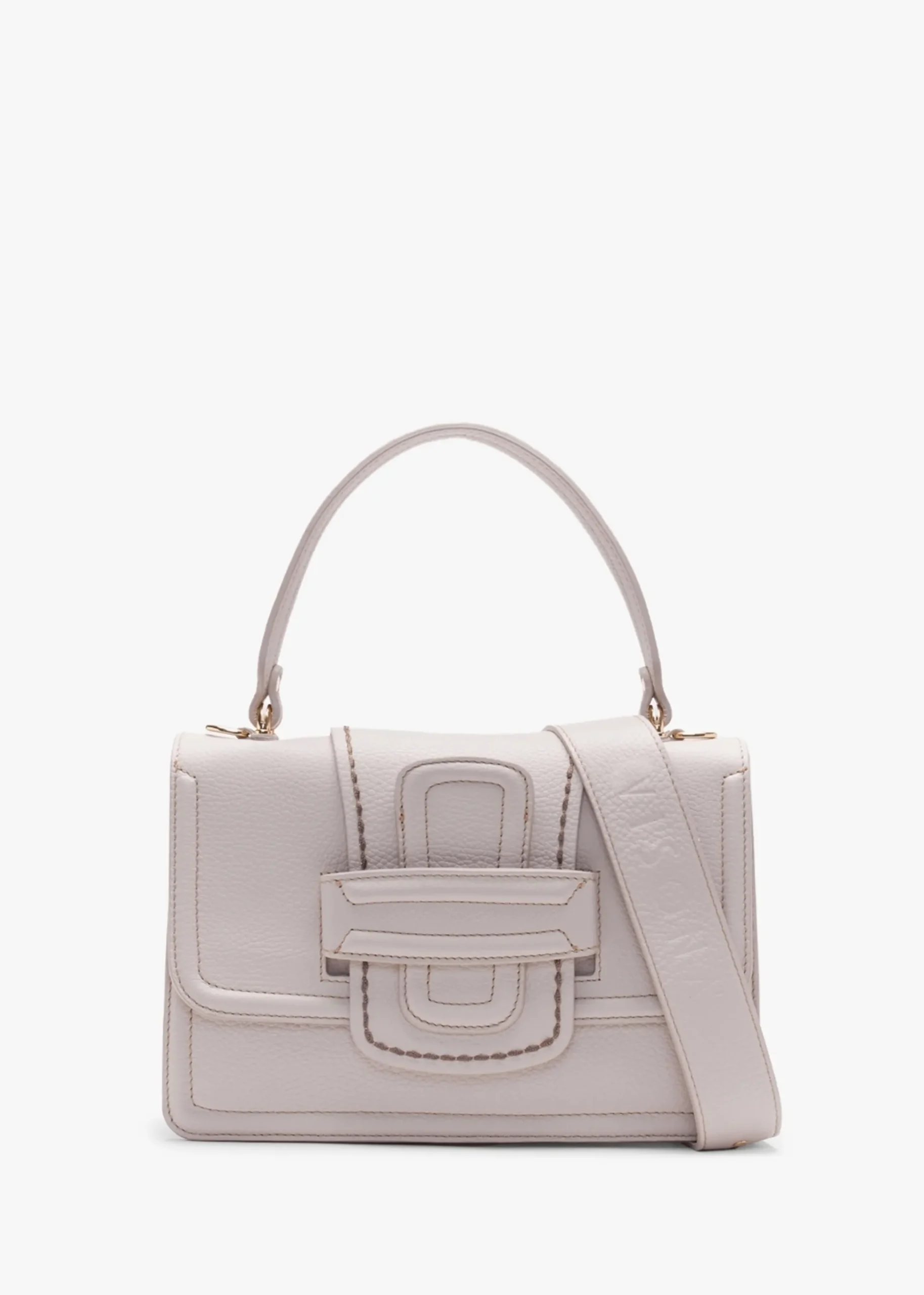 Linda California Scoglio Leather Shoulder Bag