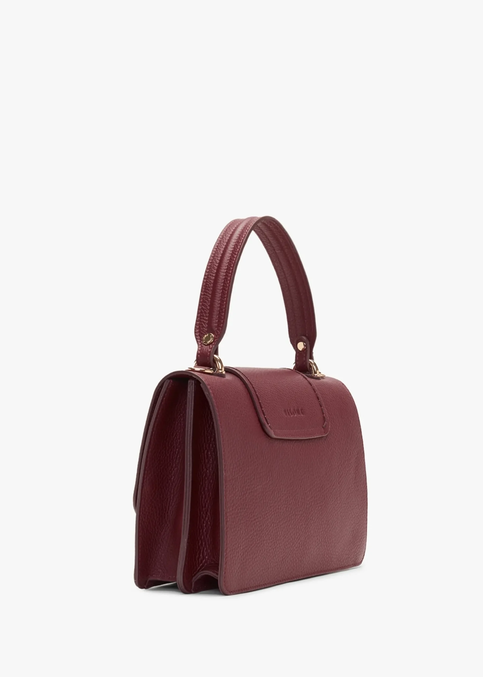 Linda California Vino Leather Shoulder Bag