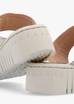 Lorelai Gold Leather Two Bar Mules