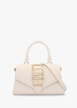 Love Bug Ivory Top Handle Bag