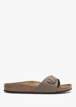 Madrid Birko-Flor Nubuck Mocca Mules