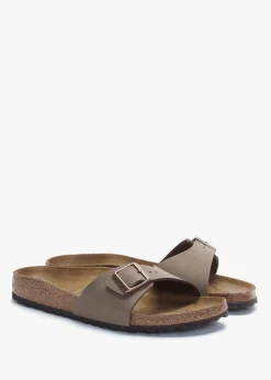 Madrid Birko-Flor Nubuck Mocca Mules
