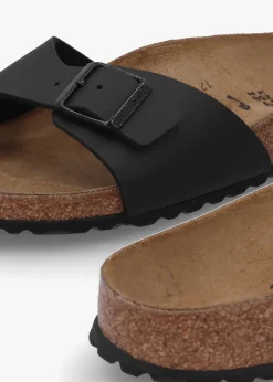 Madrid Black Birko-Flor Mules