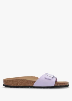 Madrid BS Soft Birki Vegan Purple Flog Mules