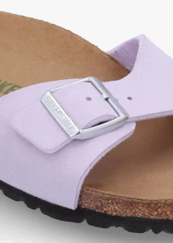 Madrid BS Soft Birki Vegan Purple Flog Mules