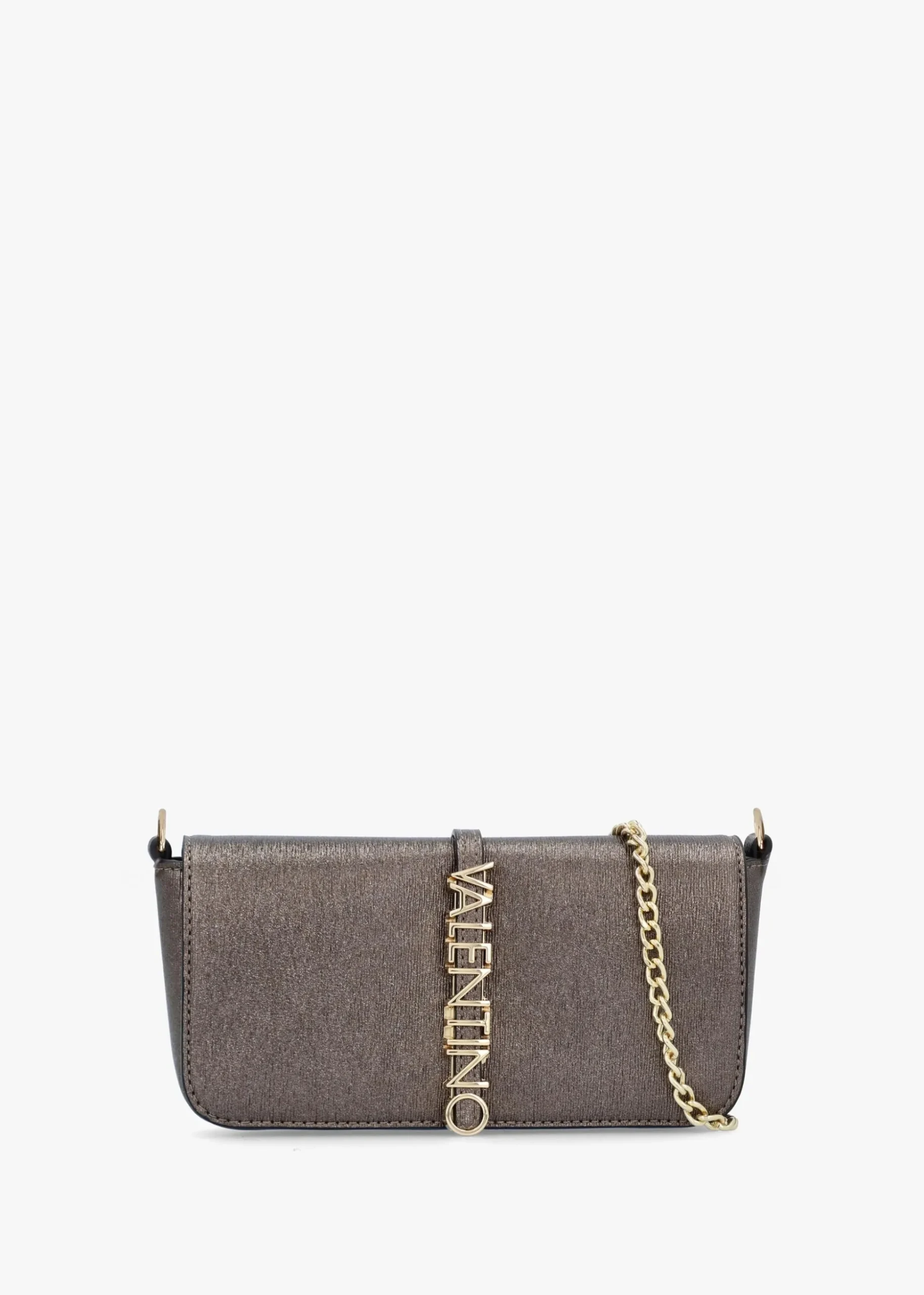 Materia Bronzo Metallic Shoulder Bag