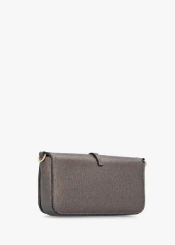 Materia Bronzo Metallic Shoulder Bag