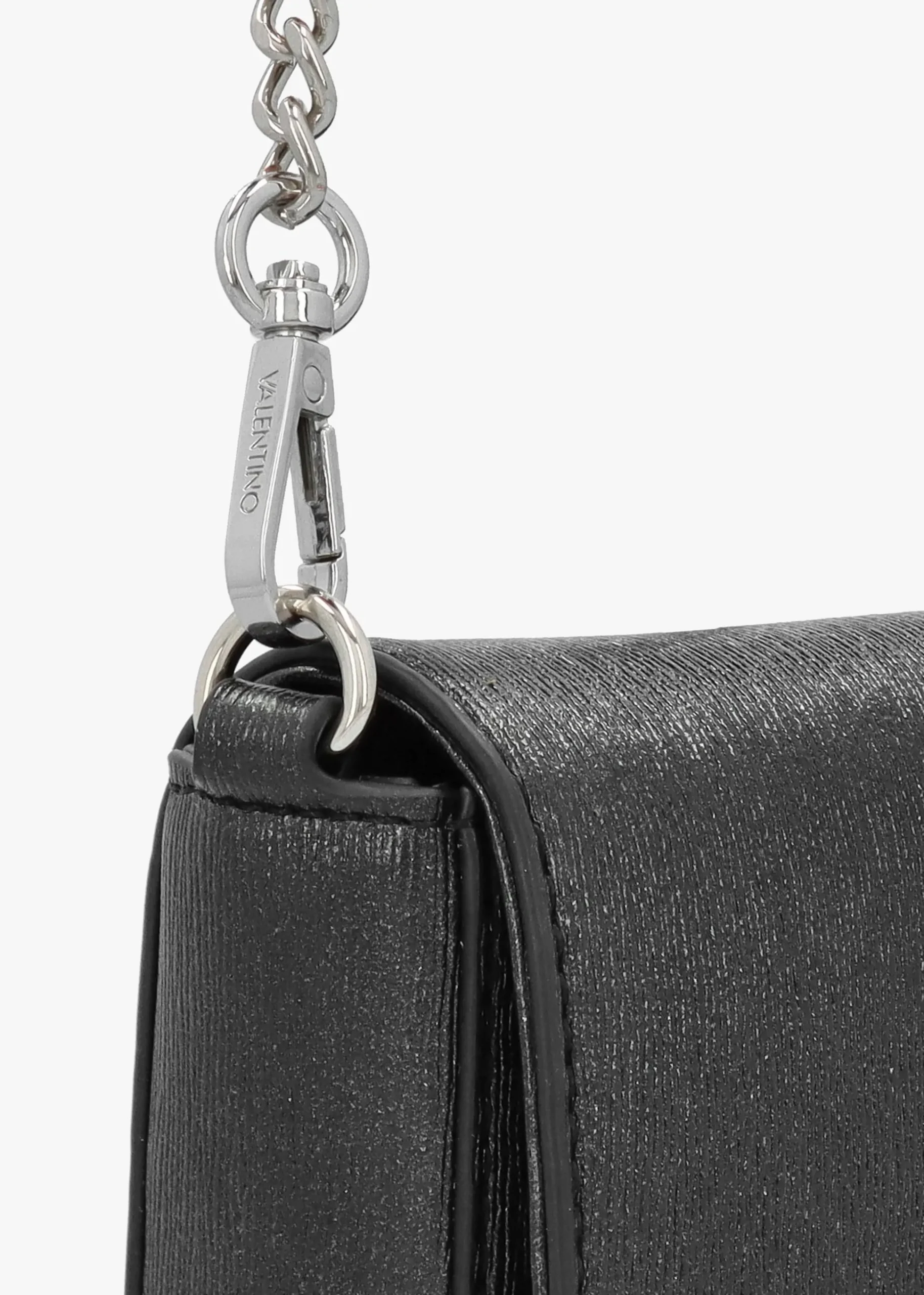 Materia Nero Metallic Shoulder Bag