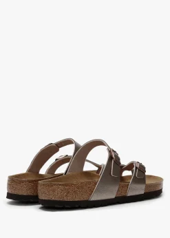 Mayari Graceful Taupe Birko-Flor Thong Sandals
