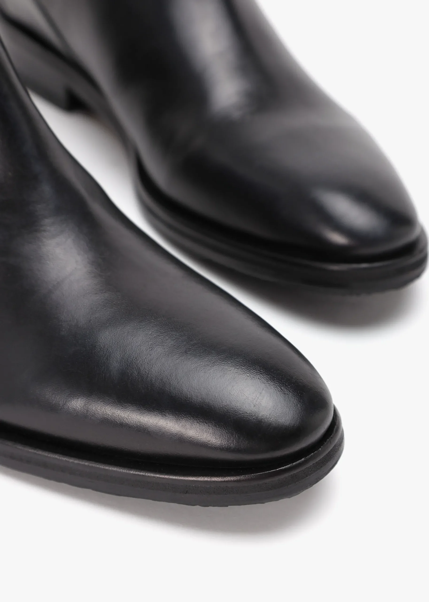 Men’s Andante Black Leather Chelsea Boots