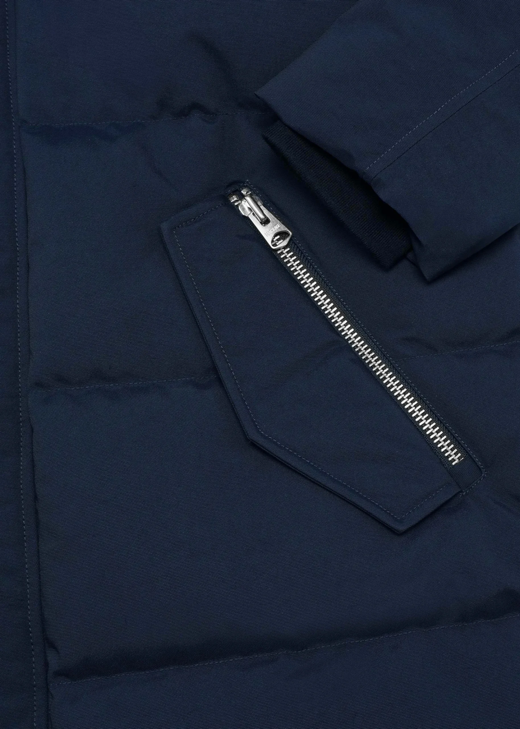 Men’s Antoine 2 In 1 Recycled Down Navy Parka