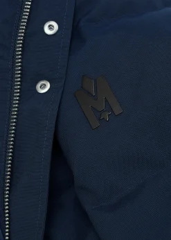 Men’s Antoine 2 In 1 Recycled Down Navy Parka